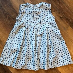 James & Lottie Dress 4T Whimsical Airplane